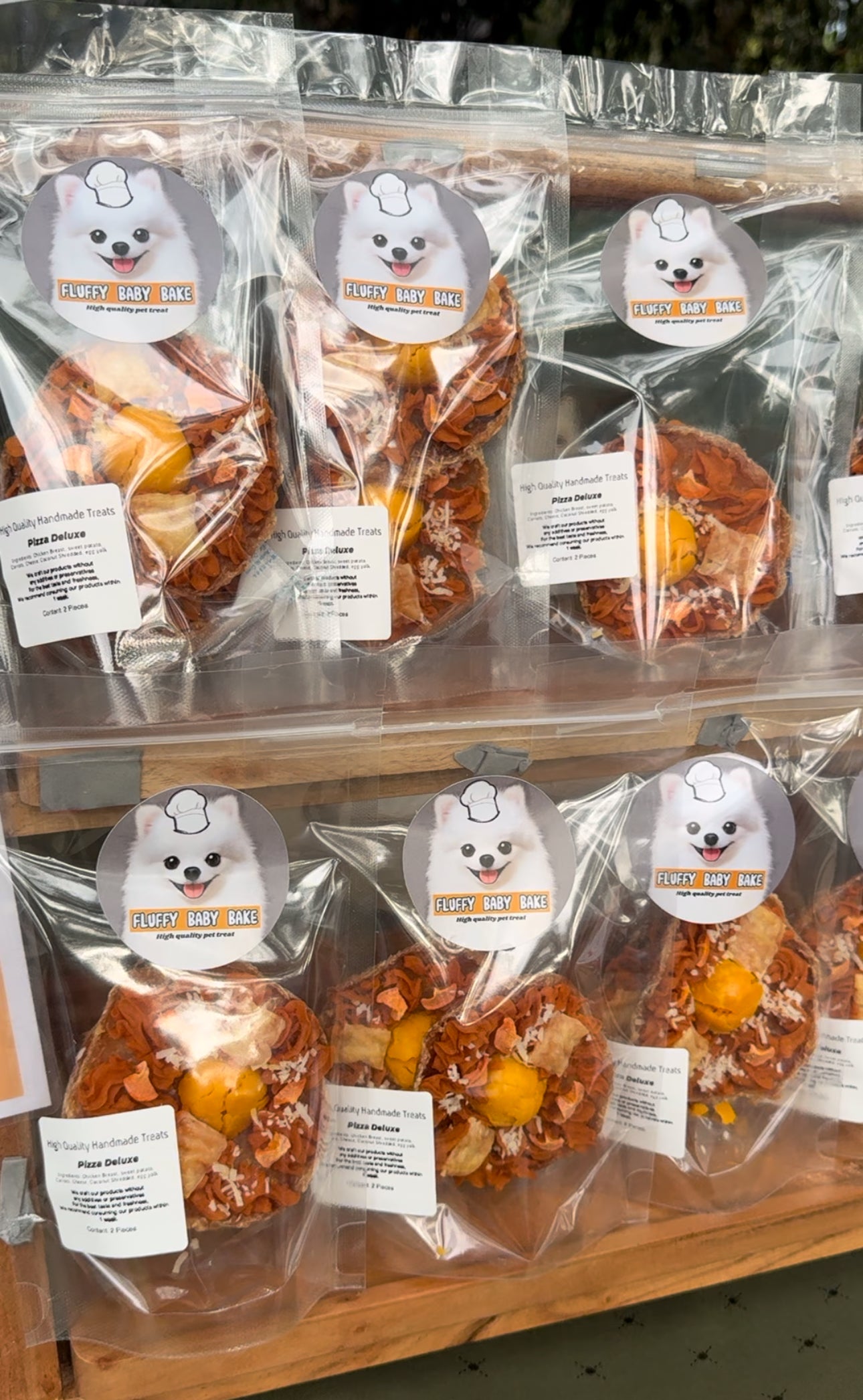 The OMG Doggie Pizzas