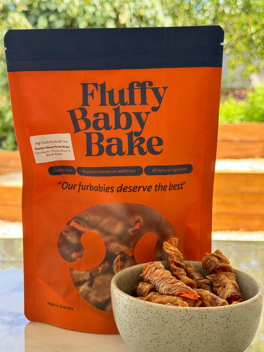 Chicken & Sweet Potato Wraps