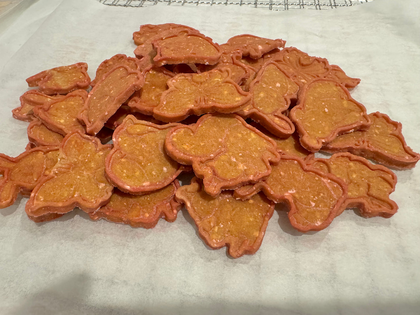 Chicken & Beetroot Biscuits